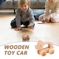 thumbnail image 4 of Lets Make Wooden Car Toys Wood Rattle Toy Cars Handmade Wood Eco Toy Car, 4 of 9