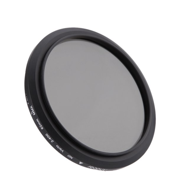 Filtro ND Densidad Neutra Andoer 62mm Ajustable ND2 a ND400