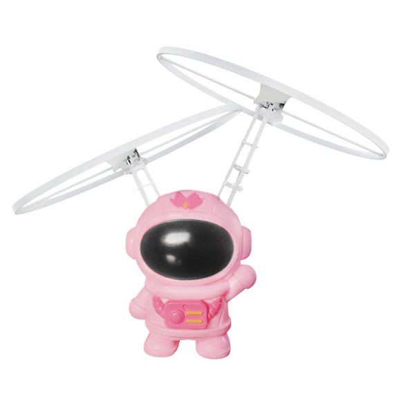 Binwennn le Jouet Volant des Astronautes Jouet Volant à Main Contrôlé par Lumières Led Contrôleur Mini Jouet Volant pour Enfants Adultes Intérieur Extérieur Baseball Prévisionniste Garçons Jeux Vidéo Portatifs Apprentissage Cosmique