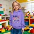 thumbnail image 2 of JAJAHO 100 Days Of School Kids Hooded Sweatshirt Long Sleeve Pullover 100Th School Days Celebration Hoodies Stylish Tops, 2 of 7