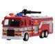 thumbnail image 2 of Modelo de camión de bomberos 1/32, juguete para tirar hacia atrás, coches de simulación de música ligera (coche cisterna de agua) Likrtyny Para estrenar, 2 of 9