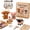 Farm Cuties, variant on Tiny 3D Beaded Animal DIY Kit, Easy DIY Beading Embroidery Kit with 4 Cute Designs, 3D Animal Themed Beadwork Kit for Beginners & Craft Enthusiasts, with Instructions (Garden Bugs)
