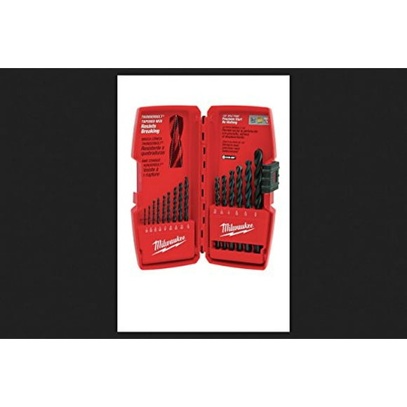 Milwaukee 48-89-2803 15-Piece Thunderbolt Black Oxide Drill Bit Set