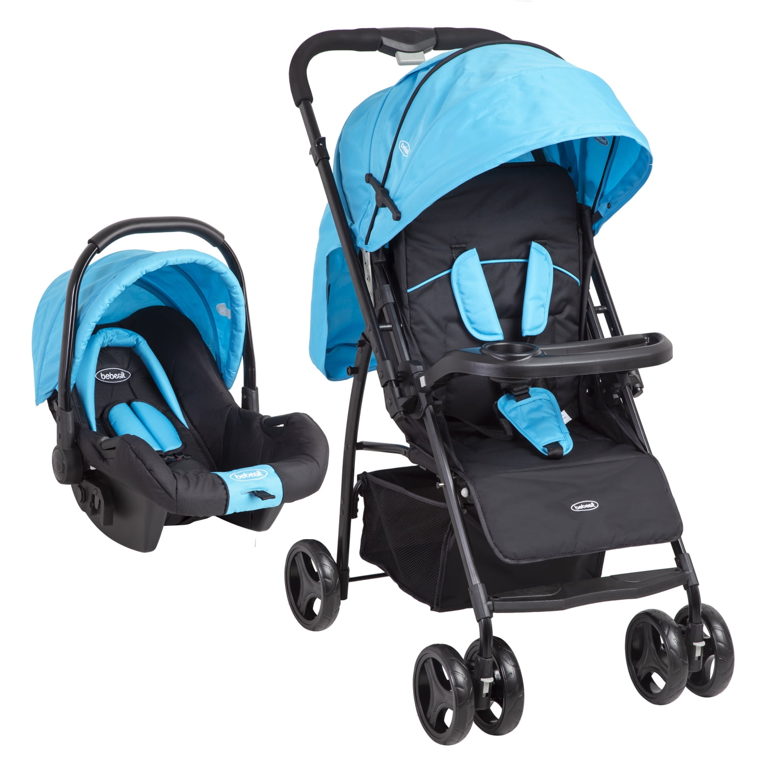 Coche Travel System Go Lite Azul