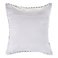 thumbnail image 5 of LR Home Ariya Indigo/White Chevron Cotton Adult Decorative Throw Pillow Cover, 5 of 7