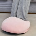 thumbnail image 4 of Electric Heated Foot Warmer, Foot Heating Pad Fashionable Washable  For Work Light Pink,Green Black,Silver Grey, 4 of 8