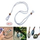 thumbnail image 4 of hecho Cuerda ajustable Cuerda bohemia Bolsa de red de repuesto Fish Netted 8 piezas Soporte vacío para joyería Pulseras , beige perfecl Soporte de piedra vacío, 4 of 8
