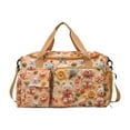 thumbnail image 1 of Bolsa de ballet para niñas, contenedor de almacenamiento, gran capacidad, portátil, impermeable, bolsa de viaje para pasar la noche, bolso de gimnasio Amarillo, 1 of 8