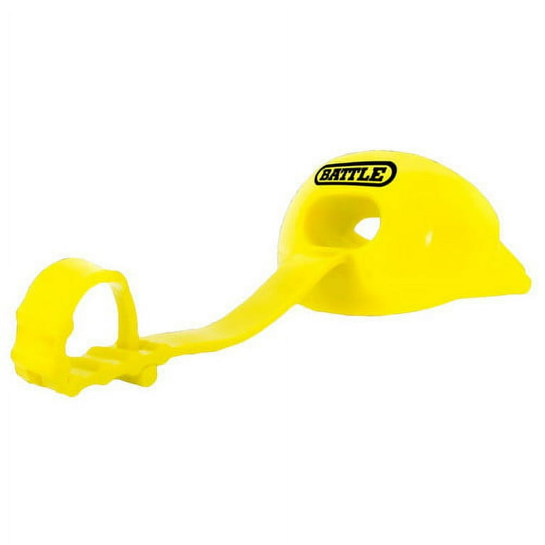 Battle Sports Oxygen Mouthguard, Neon Yellow, Lip Protector with