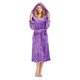 thumbnail image 1 of Albornoz de polar con capucha para mujer, albornoz de felpa suave para mujer, bata larga y esponjosa, 1 of 6