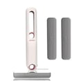 thumbnail image 1 of Portable Self-Squeeze Mini Mop, Portable Mini Sponge Mop, Mini Mop for Small Spaces Wet and Dry Use Cleaning System, for Bathroom Kitchens Tableware Desktop Glass, 1 of 8