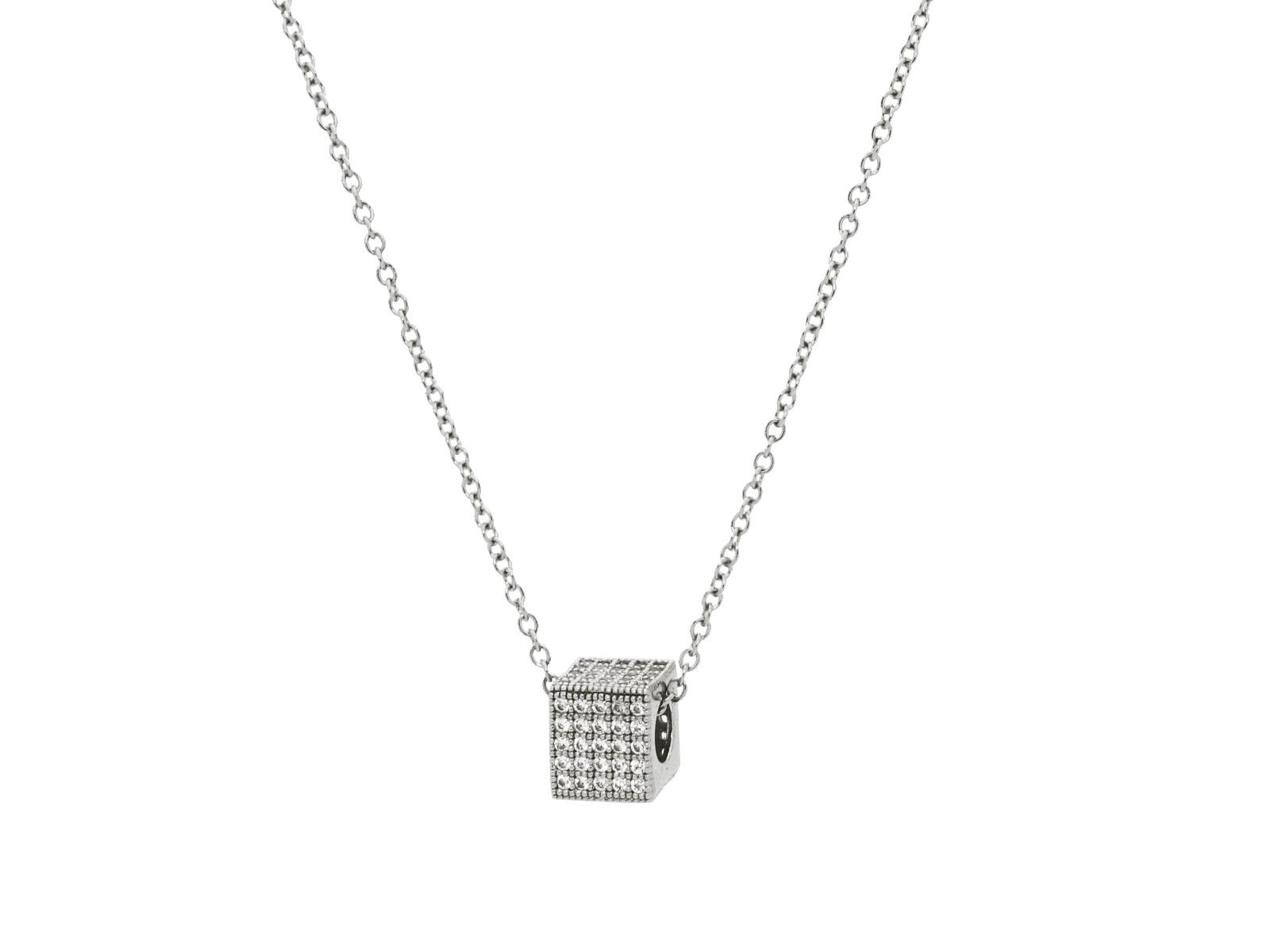Sterling Silver Sparkling Pandora's Box 