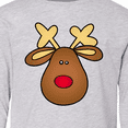 thumbnail image 4 of Inktastic Rudolph the Red Nose Reindeer Long Sleeve Youth T-Shirt, 4 of 5