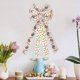 thumbnail image 4 of Easter Decorations Rabbits Carrot Print Bow Holiday Party Decorations Bow Door Hanging, 4 of 6