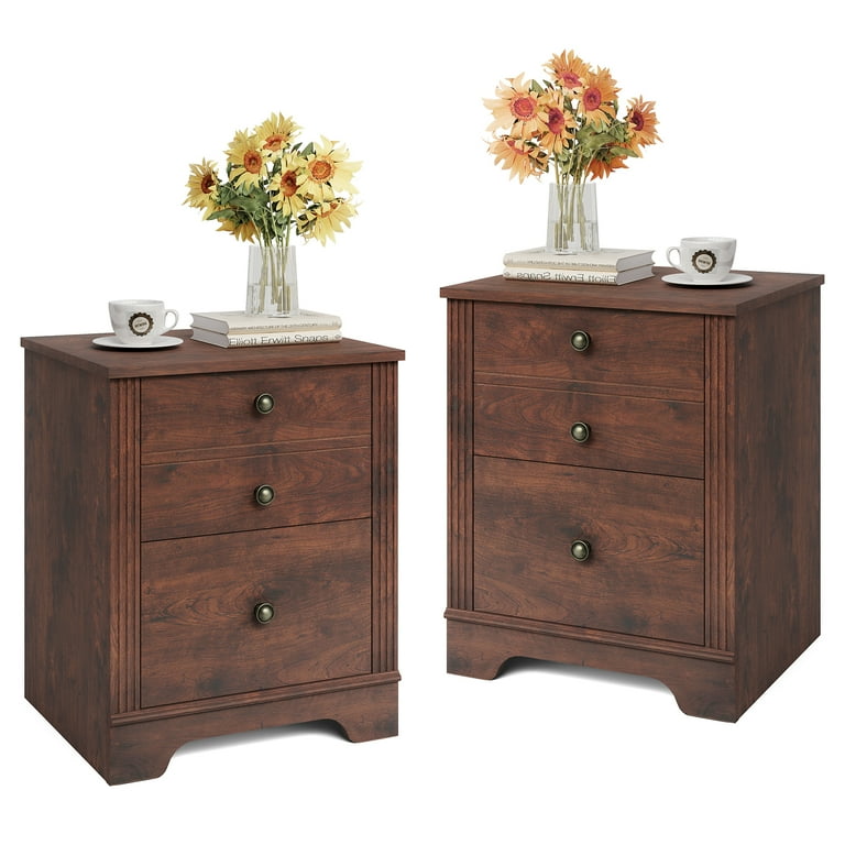 Nightstands set 2024 of two