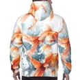 thumbnail image 7 of Naloa Three Goldfish Watercolor Splash Men's Casual Hooded Collar Drawstring Hoodies Pullover Sweatshirts Casual Long Sleeve Shirts-XX-Large, 7 of 7