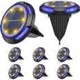 thumbnail image 1 of Solar-Powered Ground Lights, Automatic On/Off Non-Slip Waterproof Decor For Patio Yard, Stylish And Safe Outdoor Lighting, 1 of 7