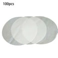 thumbnail image 2 of Ludlz 100 Pack Parchment Paper Liners - Non Stick Parchment Paper- Pre Cut Round Paper for Baking Paper Bread Snack Steamer Air Fryer Sheet Kitchen, 2 of 7