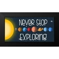 thumbnail image 2 of Prime, Marcus 18x11 Black Modern Framed Museum Art Print Titled - Never Stop, 2 of 5