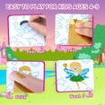 thumbnail image 3 of Kit de manualidades con estampado de unicornios y princesas para niñas de PERRYHOME, 3 of 6