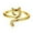 Gold, variant on Rings – Cat Ear Ring for Beginners | Adjustable DIY Knitting Tool | Tension Regulator Finger Ring in Gold Rose Gold, Rose Gold