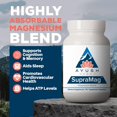 thumbnail image 4 of Ayush Herbs SupraMag Magnesium Complex Supplement for Mind, Sleep, and Energy, 400 mg, 90 Capsules, 4 of 8