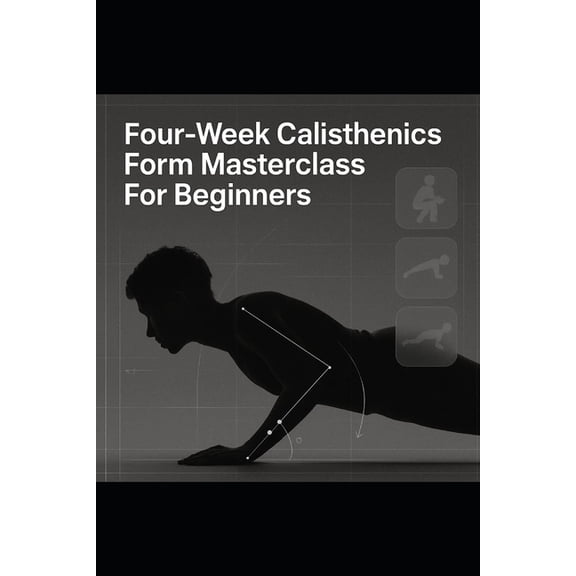 Four-Week Calisthenics Form Masterclass For Beginners: Master Perfect Push-Ups, Squats, Planks, And Rows In Four Weeks, (Paperback)
