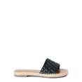 thumbnail image 2 of Time and Tru Women’s Quilted Espadrille Slides, 2 of 6