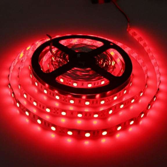 PAMINGONO Red LED Light p with Self Adhesive Backing for Decorative Lighting with Low Heat and Safe Use