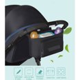 thumbnail image 4 of Bolsa de almacenamiento Irfora Baby Stroller Bag Organizer Bag Soild Color Mama Carriage Buggy Pram Cart Basket Hook Mochila Cochecito Accesorios Negro, 4 of 7