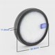thumbnail image 3 of Washable filter compatible with PRETTYCARE W200 W300 W400 vacuum cleaner replacement cordless vacuum cleaner spare parts, 3 of 5