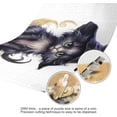thumbnail image 2 of Cute Halloween Cat Jigsaw Puzzle, 500 Pieces Paper Wood Composite Material Zigsaw with Storage Bag and Reference Picture Easy to Solve Family Game Creative Gift for Friends Parents Grandparents, 2 of 6