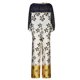 thumbnail image 5 of Puntoco mujer estampado fuera del hombro tops de manga larga + pantalones largos con cremallera traje de dos piezas liquidación Puntoco Puntoco-2127, 5 of 6