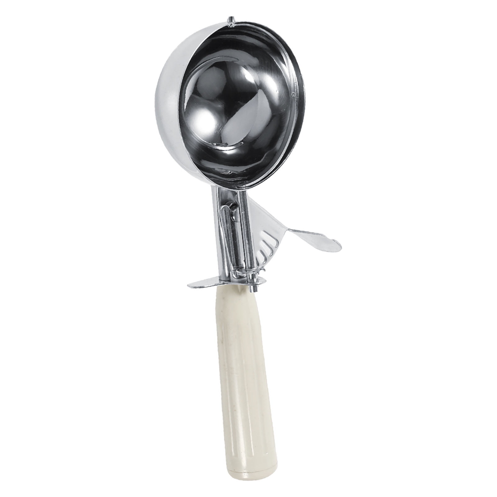 Cuillère à Glace En Inox - 8 Tailles De Couleurs - Poignée Plastique Antidérapante - Pour Glace, Purée, Fruits