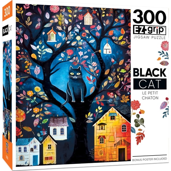 MasterPieces Black Cats - Le Petit Chaton 300 Piece Puzzle