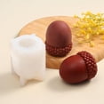 thumbnail image 1 of GFDYREE Chestnut Candle Mold Chestnut Mold Chestnut Resin Casting Mold Resin Making Molds Silicone Mold for Candle Home Decorate Mold Candle Making Mold 3D Animal Mold Clay Mold, 1 of 5