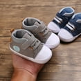 thumbnail image 7 of Sopiago Baby Shoes Girl Baby Sneakers Girl Baby Boys and Girls Leather Covered Sneakers Outdoor Soft Soled Toddler Shoes Grey,12-18 Months, 7 of 7