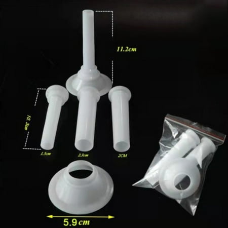 

1 Set Meat Grinder Sausage Stuffer Filling Tubes Diy Sausage Maker Kitchen Tool
