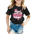 thumbnail image 1 of TZEWGL T-Shirts For Kid Bouquet Cute Printed Solid Color Short Sleeve Blouse For Infnants size 3-4T, 1 of 4