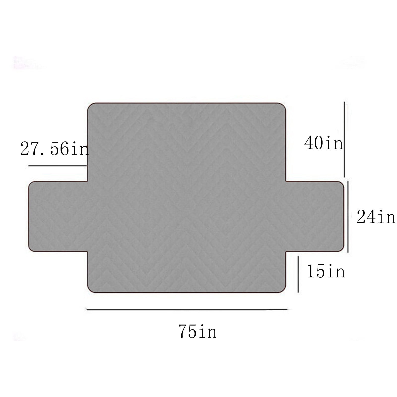 PALIFEUR Couch Cover, Waterproof Sofa Cover, Non-Slip Sofa Covers Washable, Solid Color Couch Covers for 3 Cushion Couch Sofa Pet Friendly， 102" L x 79" W