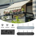 thumbnail image 3 of Housse de Store, 2m Auvent de Patio Housse Anti-Poussière Grise Housse de Rangement pour Auvent de Patio, Protection Hivernale Imperméable, 3 of 5
