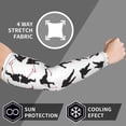 thumbnail image 6 of Cooling Compression Arm Sleeves Ice Hockey Sun Protection Sport Arm Sleeves For Men Women, 6 of 7