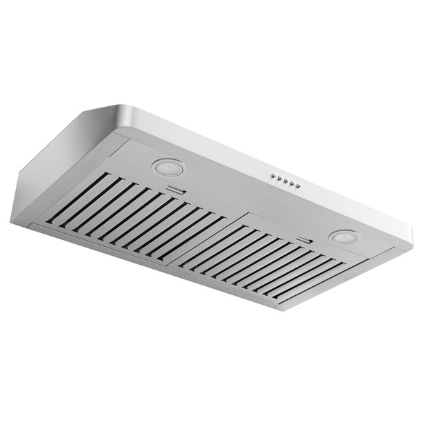 KULED Under Range Hood Kitchen Vent Hood 30 Inch with LED