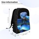 thumbnail image 4 of Easygdp Blue Viper Snake Mochila Versátil y Elegante: Comodidad, Almacenaje y Durabilidad para la Universidad, Trabajo, Viajes y Uso Diario, 4 of 8