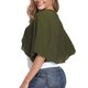 thumbnail image 5 of Cárdigan de mujer de moda de manga larga con cuello redondo, blusa informal, cárdigan, abrigo para mujer, 5 of 9