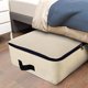 thumbnail image 1 of RV Bolsa de almacenamiento de armario de lona lavable, bolsa de almacenamiento gigante para ropa/suéteres/edredones/ropa de cama/edredones/almohadas/mantas, etc. Rojo Verde, 1 of 5
