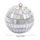 thumbnail image 3 of Adorno de bola reflectante de espejo de vidrio | Esferas de espuma de 1.97" | Plata, Rojo, Rosa, Morado, Azul, Verde, Oro Rosa | Decoración de fiesta, boda, pastel que atrapa la luz | Fácil de, 3 of 6
