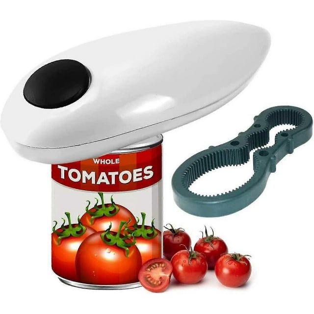 Piao Electric Can Opener, Automatic Restaurant Can Openers For Seniors With Arthritis, Weak Hands, Chefs, Smooth Edge Electric Can Openers