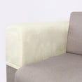 thumbnail image 4 of Stretch Armrest Covers Anti-Slip Arm Covers for Chairs Sofa Armchair Slipcovers for Recliner Sofa  Beige, 4 of 4