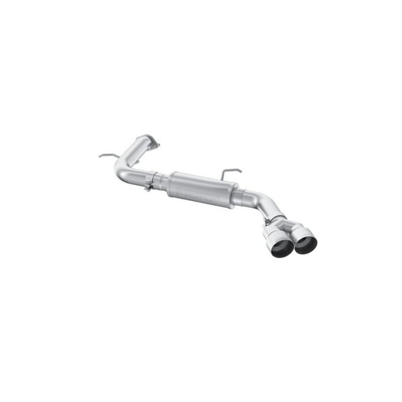 MBRP 21-24 Hyundai Hyundai T304 Stainless Steel 3in Axle-Back Rear Exit W/Dual Carbon Fiber Tip